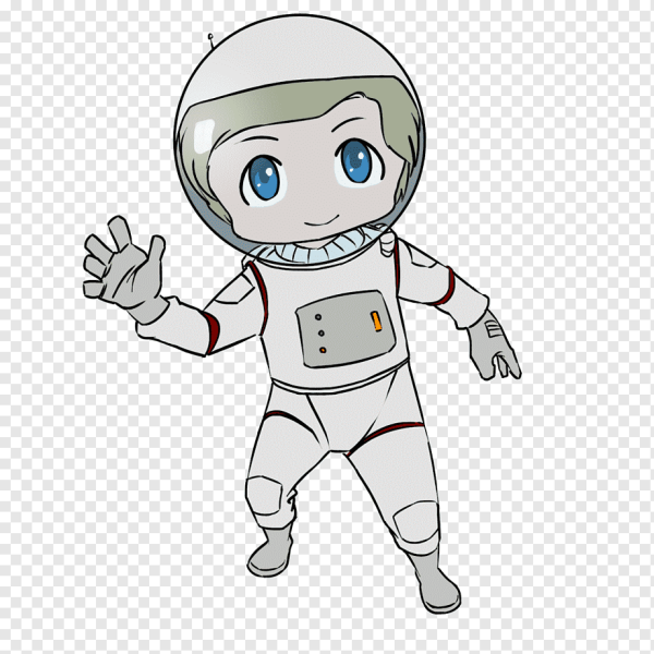 Космонавт рисунок