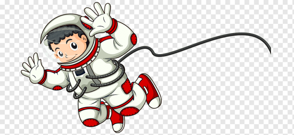 Космонавт мультяшный