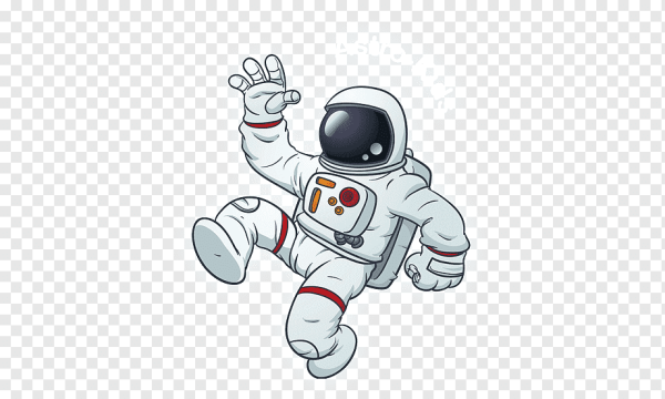 Космонавт вектор сбоку