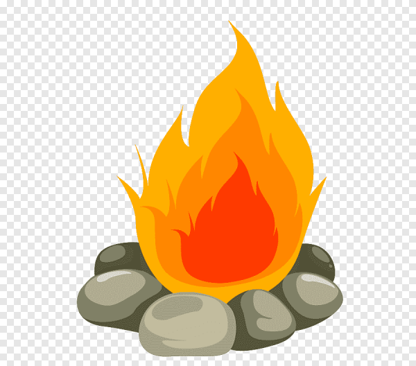 Дети у костра