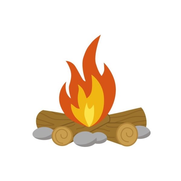 Дети у костра