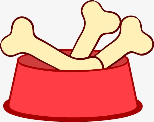 Миска с косточкой