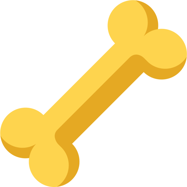 Кость мультяшная