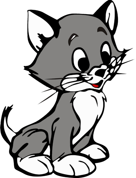 Котенок мультяшный