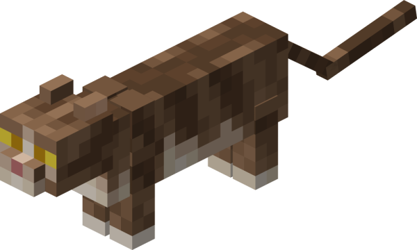 Оцелот котенок майнкрафт