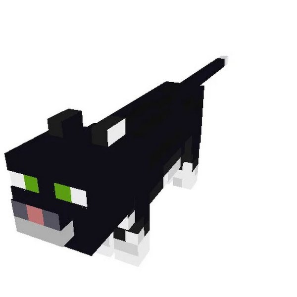 Кот в МАЙНКРАФТЕ