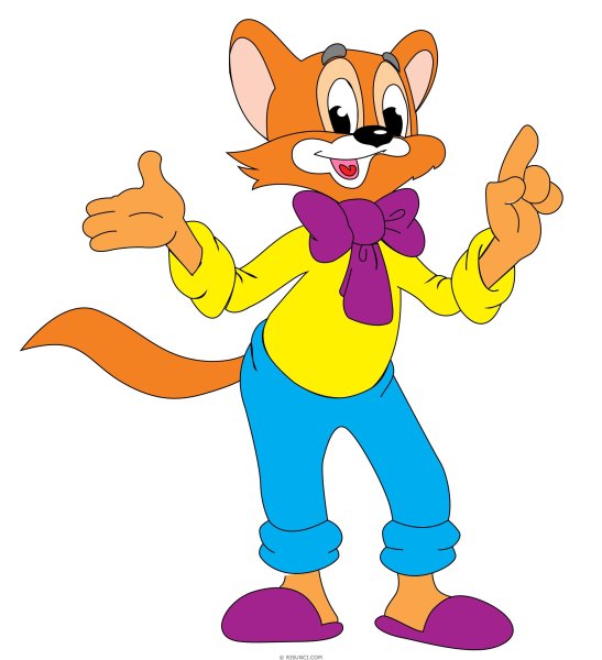 Герои из мультфильма кот Леопольд