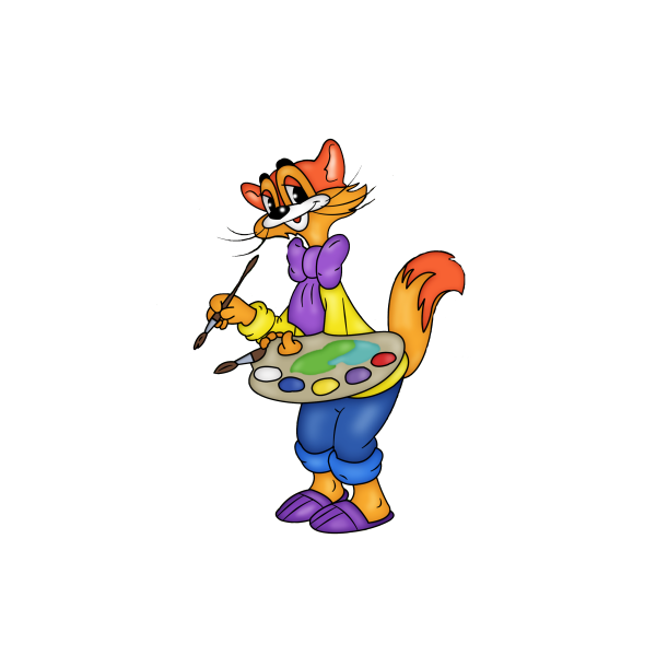 Герои Союзмультфильма кот Леопольд