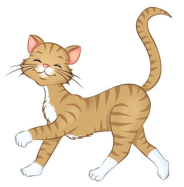 Котенок мультяшный