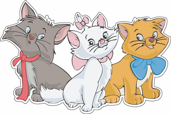 Мультяшные кошки
