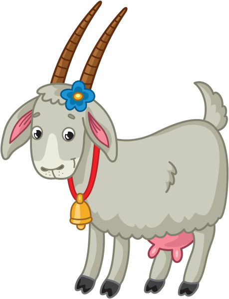 Козел рисунок для детей