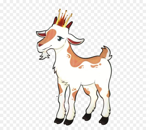 Коза мультяшная