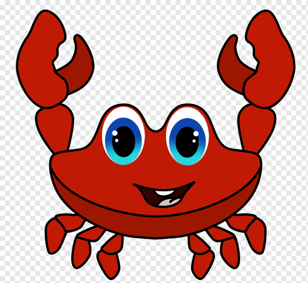 Краб мультяшный