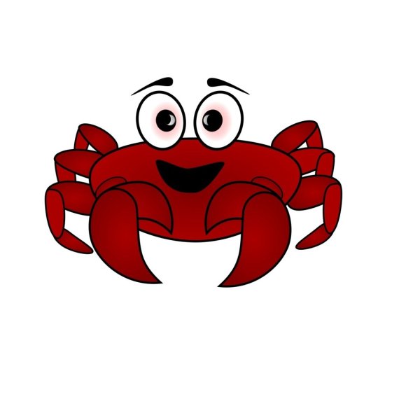 Краб мультяшный