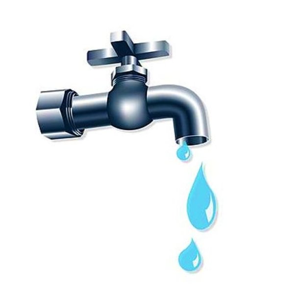 Кран с водой для детей