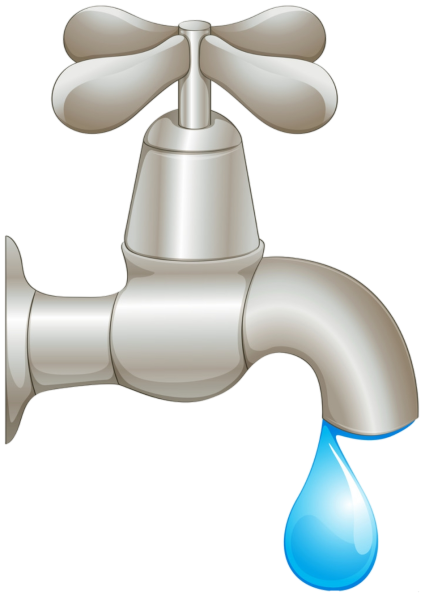 Кран водопроводный стилизованный