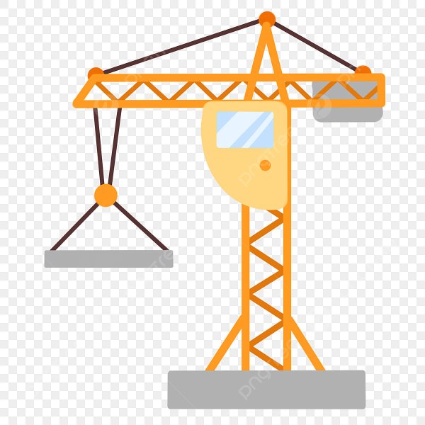 Подземный кран мультяшный