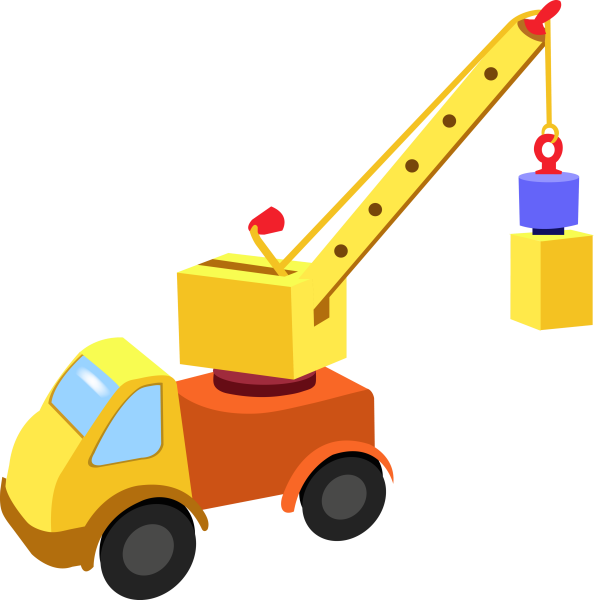 Подъемный кран малыш игрушка