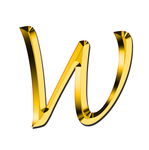 Красивые буквы прозрачные