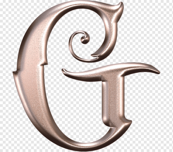 Красивая буква g