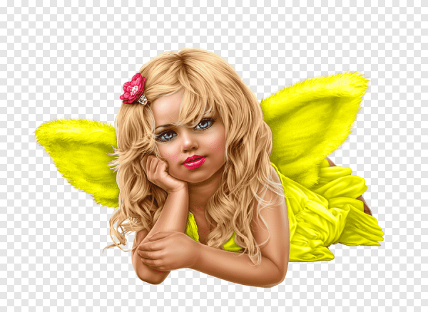 Девочка на прозрачном фоне