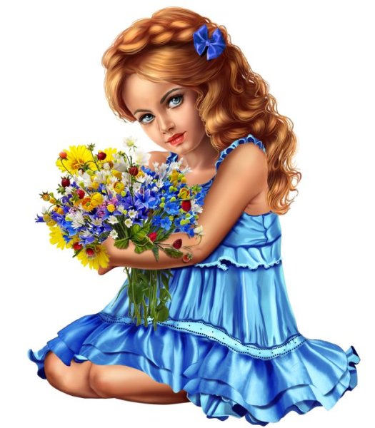 Девочка картинка для детей