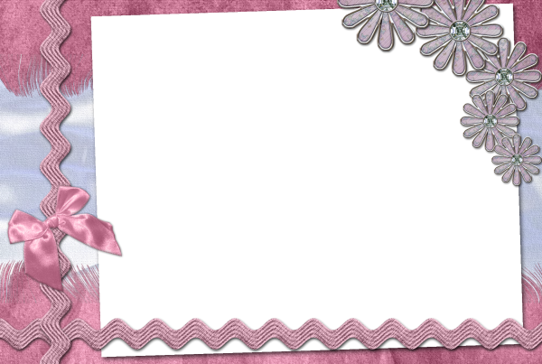 Рамочка для девочки на прозрачном фоне