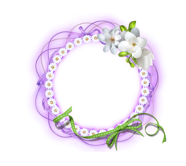 Круглая рамка