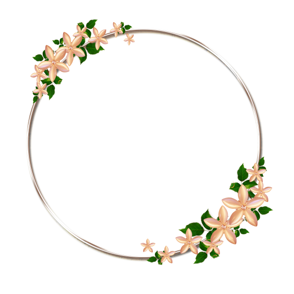 Круглая рамка