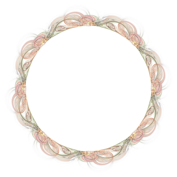 Фоторамка круглая