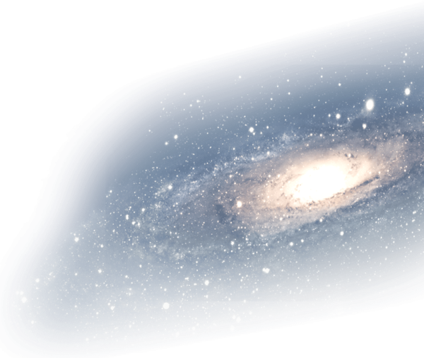 Космос для фотошопа на прозрачном фоне