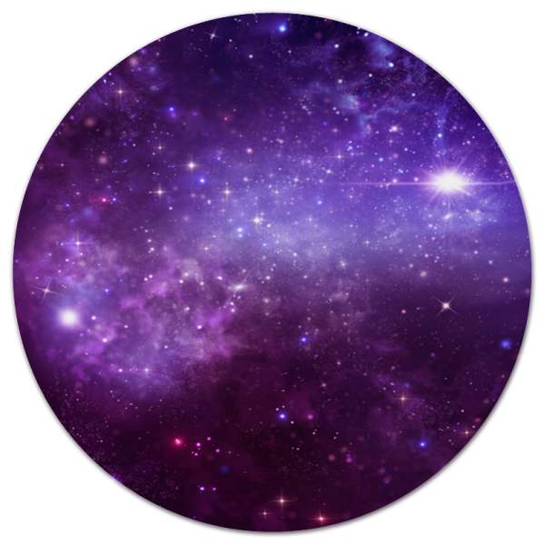 Космос на белом фоне