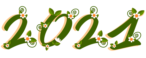 Красивые летние цифры