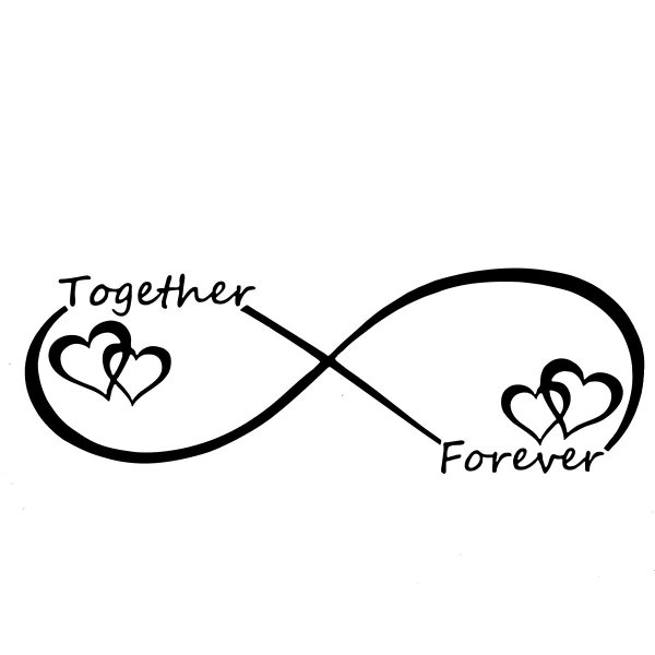 Красивая надпись бесконечность