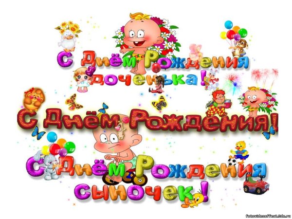 Надпись именинники