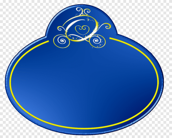 Бирка для надписи голубая