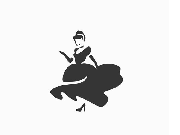 Золушка Дисней логотип