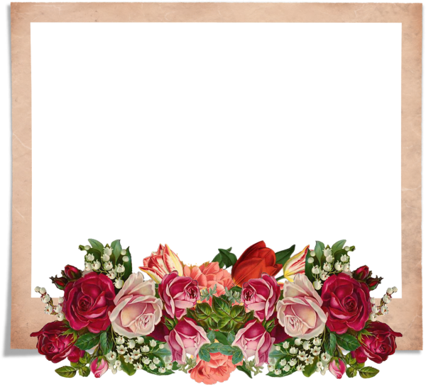 Цветочная рамка