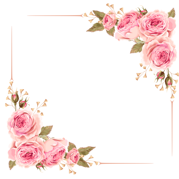 Цветочная рамка
