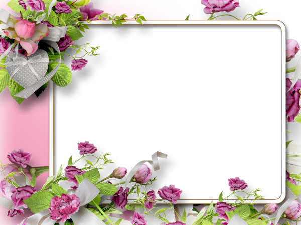 Цветочная рамка