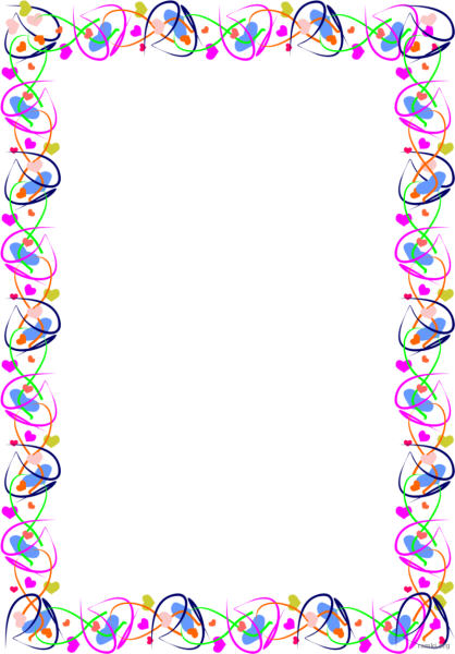 Цветная рамка для текста