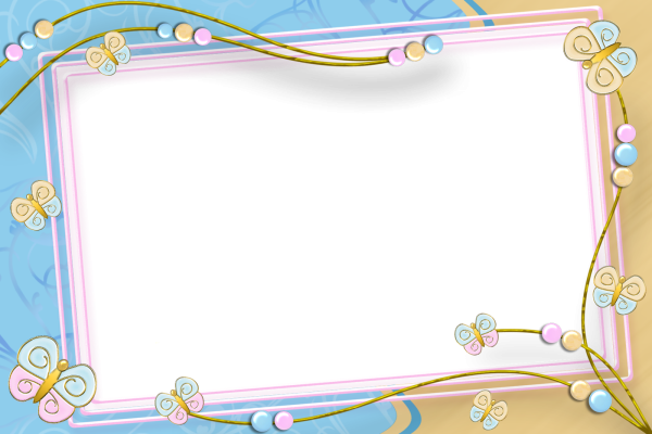 Рамки для текста детские