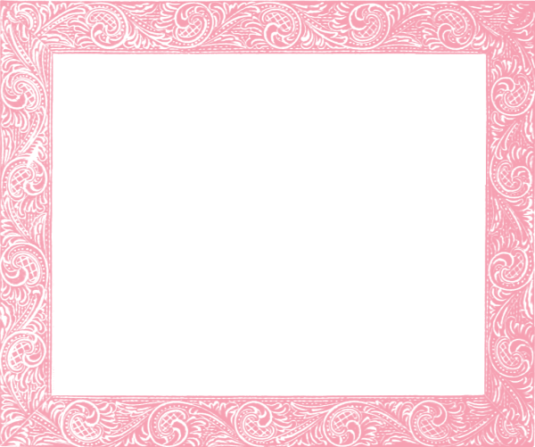 Розовая рамка