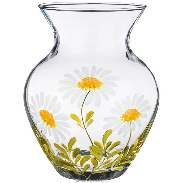 Ваза с ромашками