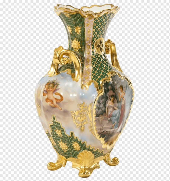 Вазы на прозрачном фоне