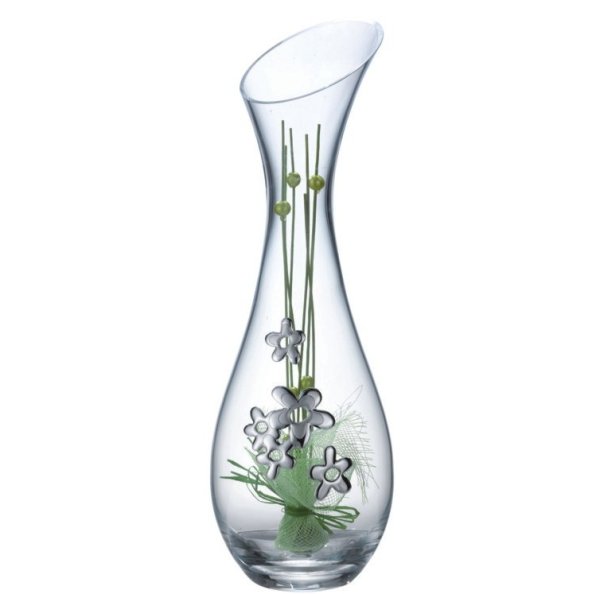 Стеклянная вазочка