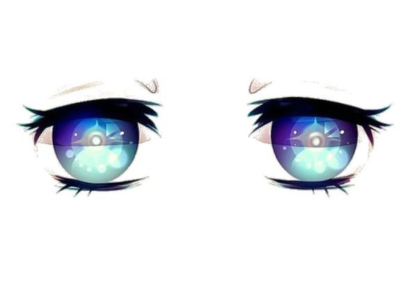 Аниме глаза девушки