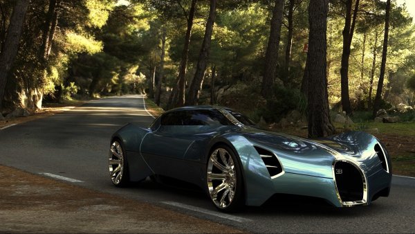 2025 Bugatti Aerolithe Concept