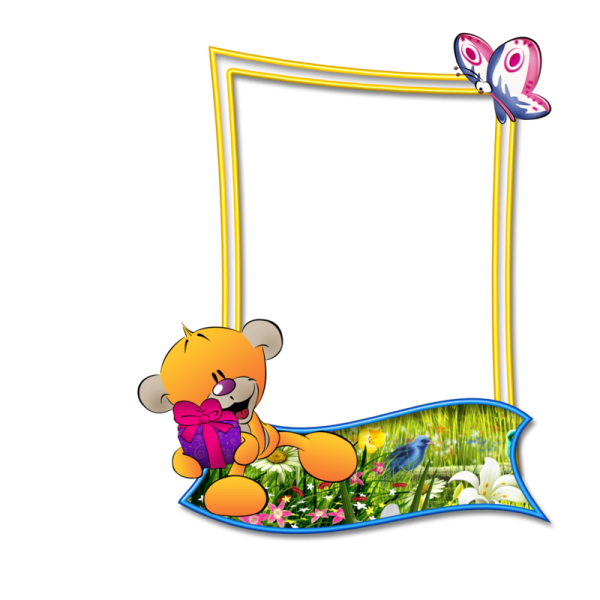 Рамки прозрачные детские