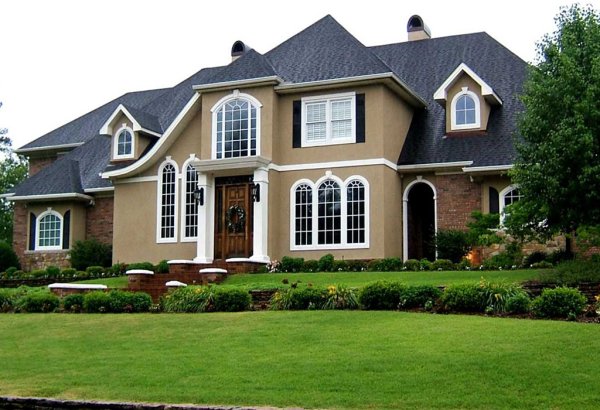 Фасадная краска дом